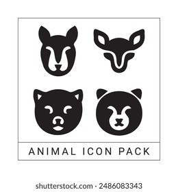 Animal Icon Pack With Vector Files