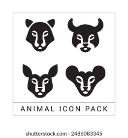 Animal Icon Pack With Vector Files