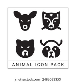 Animal Icon Pack With Vector Files