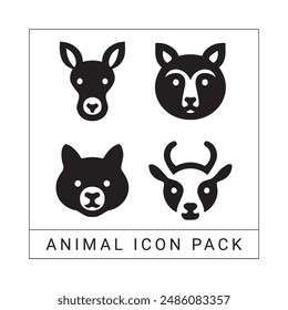 Animal Icon Pack With Vector Files