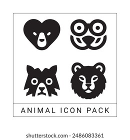 Animal Icon Pack With Vector Files