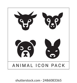 Animal Icon Pack With Vector Files