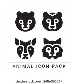 Animal Icon Pack With Vector Files