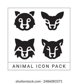 Animal Icon Pack With Vector Files