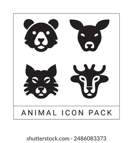 Animal Icon Pack With Vector Files