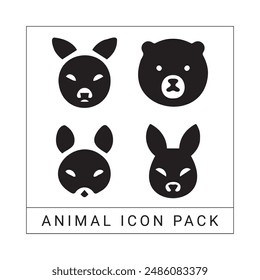 Animal Icon Pack With Vector Files