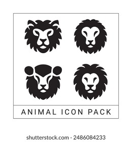 Animal Icon Pack With Vector Files
