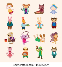 animal icon set