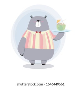 icono animal vector oso lindo