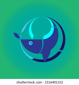 Animal Iconic Shapes template vector