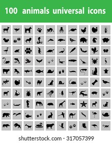 Animal Icons Pack. Vector icons