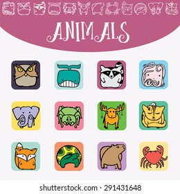 Animal Icons Set