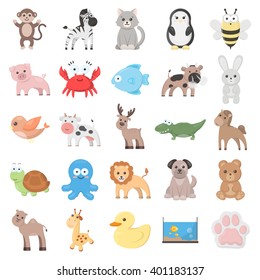 Animal icons set.