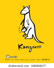 Animal illustration / Hand drawn Zoo sketch