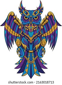 Animal illustration with ornament style available for you