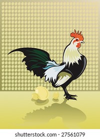 Animal Illustration - Rooster