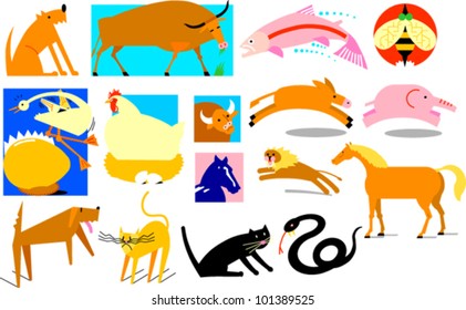 Animal illustrations