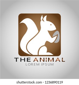 animal image logo is good for use by companies or businesses related to children's toys. 
