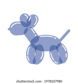 animal inflatable balloon decoration isolated