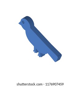 Animal isometric left top view 3D icon
