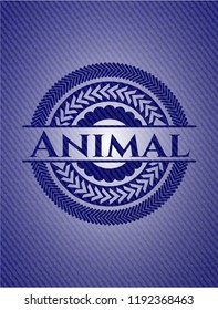 Animal jean background
