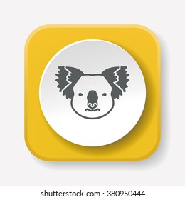 animal koala icon