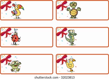 animal label