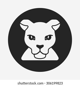 animal leopard icon