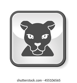 animal leopard icon
