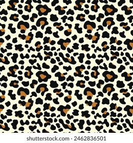 animal leopard pattern vector background cat spots modern seamless print