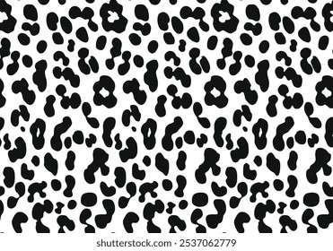 
animal leopard pattern vector illustration, fashion print for textiles