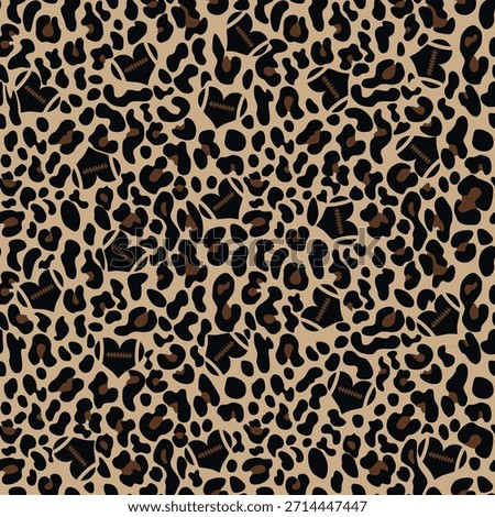 Animal leopard print seamless stylish classic print