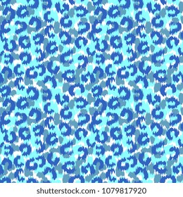 Animal leopard seamless pattern. Print design for phone casses, textile, yoga mats. 