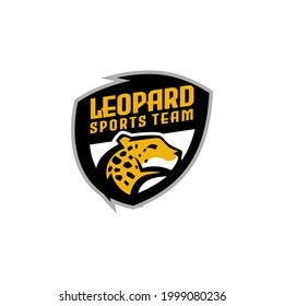 Animal Leopard Sports Logo Mascot esport Template Vector