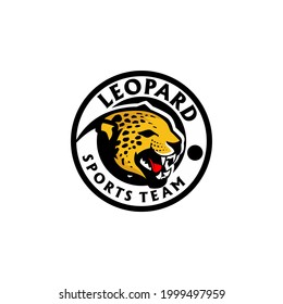 Animal Leopard Sports Logo Mascot esport Template Vector