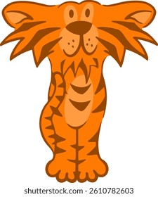 Animal Letter Vector Element Alphabet T