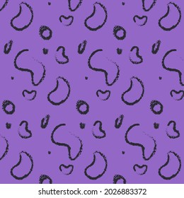 animal like seamless pattern, fancy color