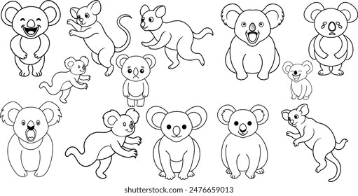 Animal line art design ,animal vector design 