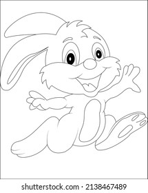 11,958 Bunny Coloring Book Images, Stock Photos & Vectors | Shutterstock