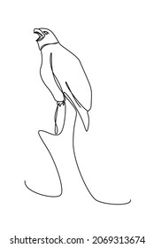 Animal line art. Elegant, simple, and minimalist style.