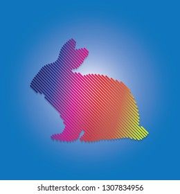 Animal line art vector
