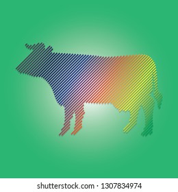Animal line art vector