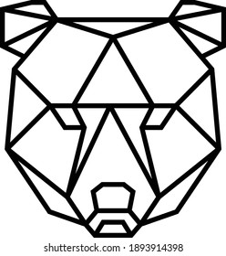 animal line geometric line art illustrator
