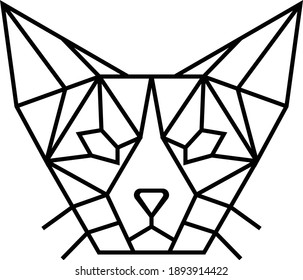 Animal Line Geometric Line Art Illustrator