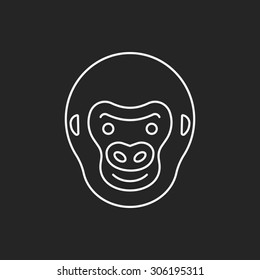 animal line icon