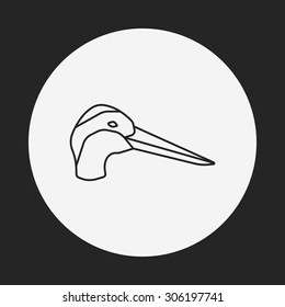 animal line icon