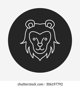 animal line icon