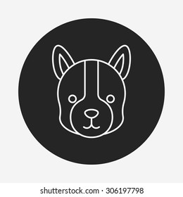 animal line icon