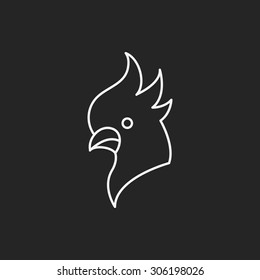 animal line icon