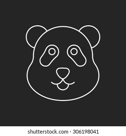 animal line icon